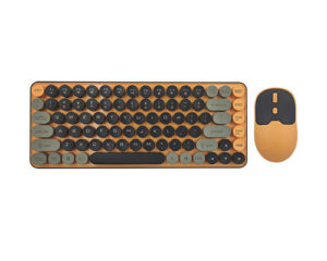  2.4G Wireless Silent Keyboard and Mouse Set with POP Keys
